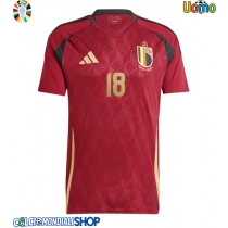 Maglie da calcio Belgio Orel Mangala #18 Prima Maglia Europei 2024 Manica Corta